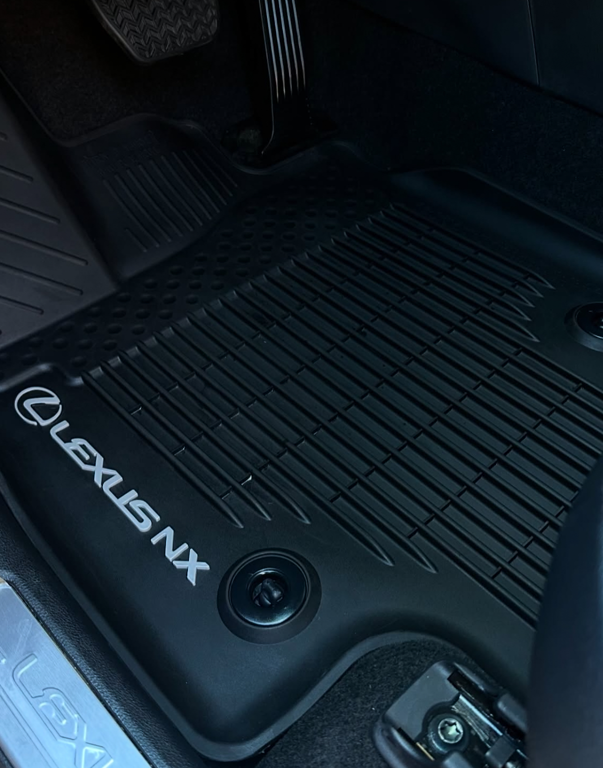 Lexus NX interior floor mat detail Scottsdale
