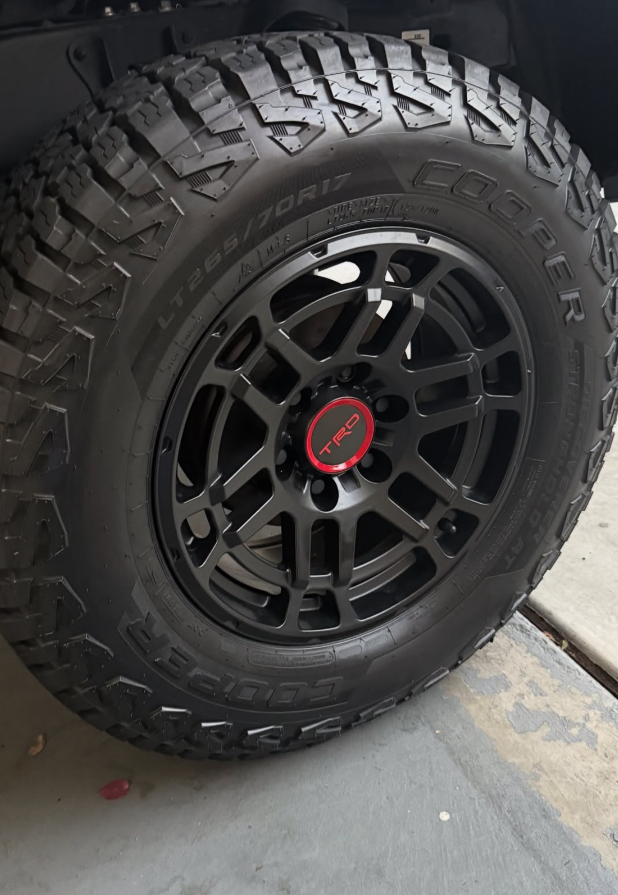 TRD wheel and tire detail Phoenix AZ